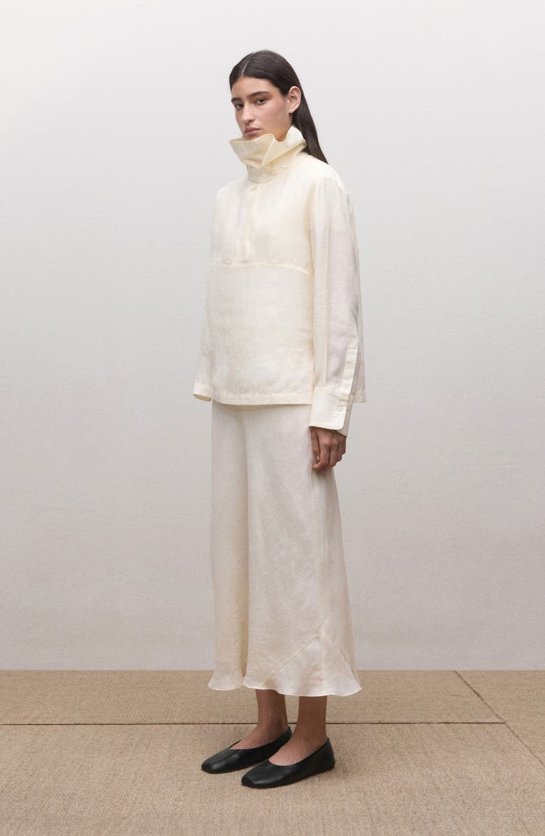 MANGO Ballet Flat, Alternate, color, Black