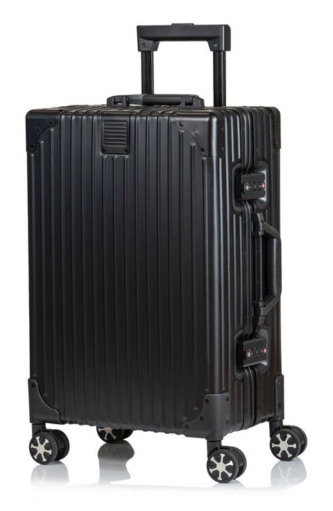 Aluminum Hardside Spinner Suitcase Carry-On