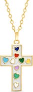 Lily Nily Kids' Cross Enamel Pendant Necklace