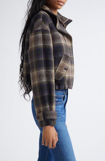 Bateman Plaid Wool Blend Jacket