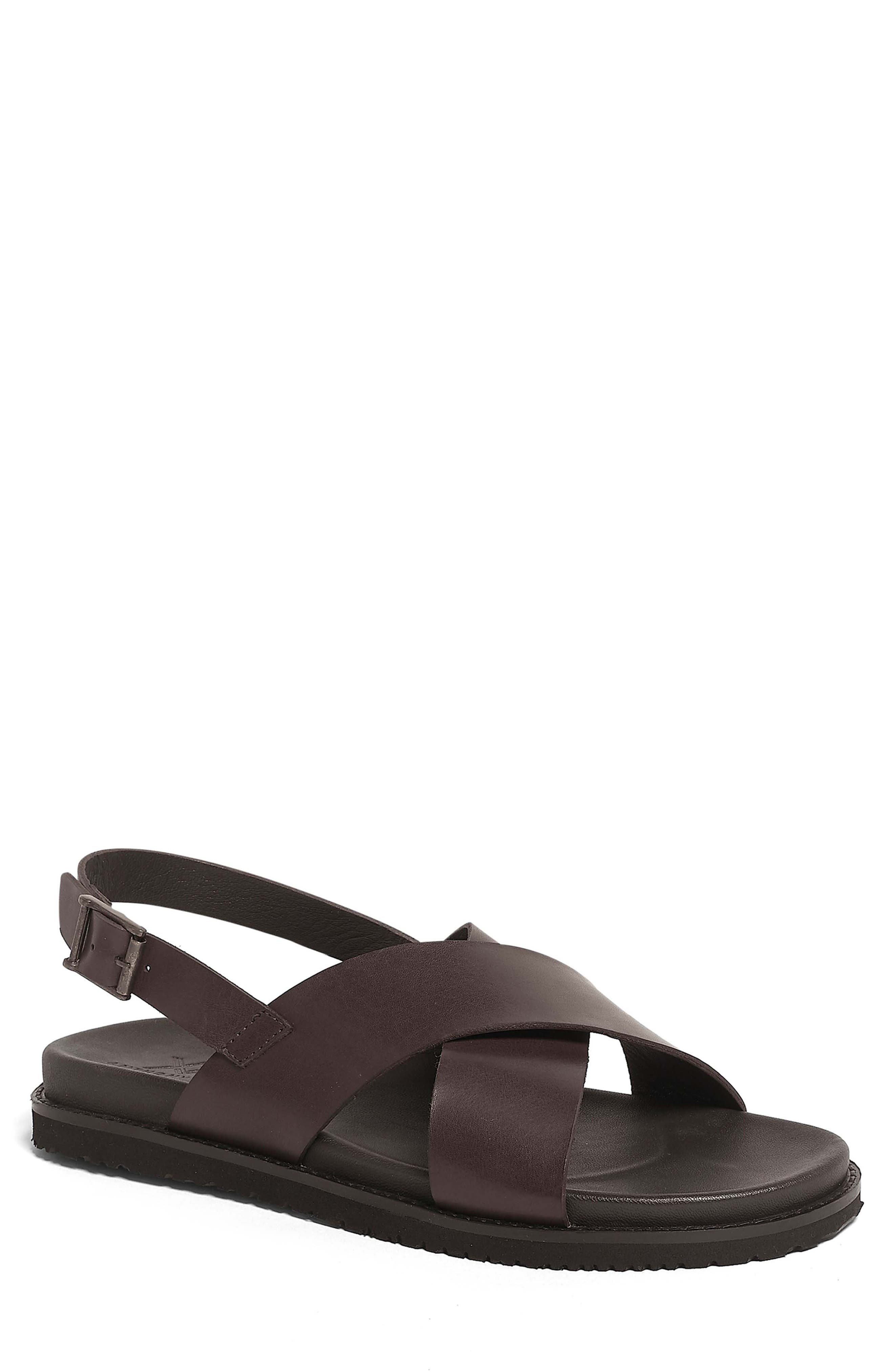 Anthony Veer Cancun Sandal, Main, color, Brown