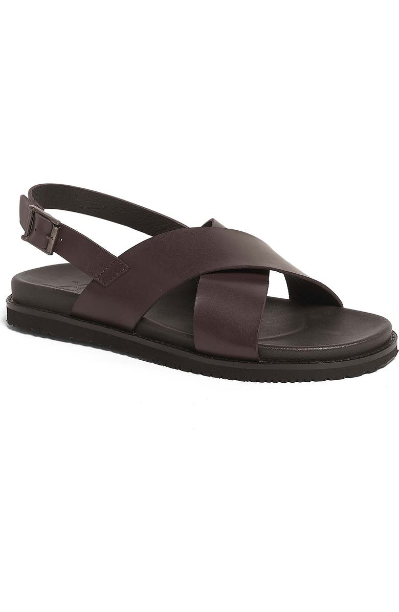 Anthony Veer Cancun Sandal, Main, color, Brown