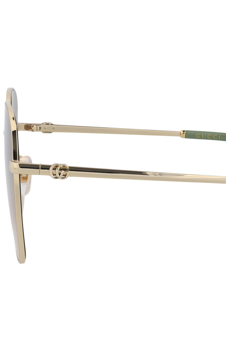 Gucci 59mm Square Sunglasses, Alternate, color, 