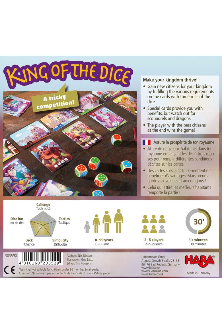 King of the Dice, Alternate, color, Multi