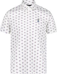 Eastside Golf Floral Performance Polo