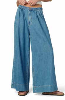 Joe's Jeans The Ruched Palazzo Wide Leg Jeans