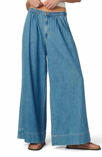 Joe's The Ruched Palazzo Wide Leg Jeans