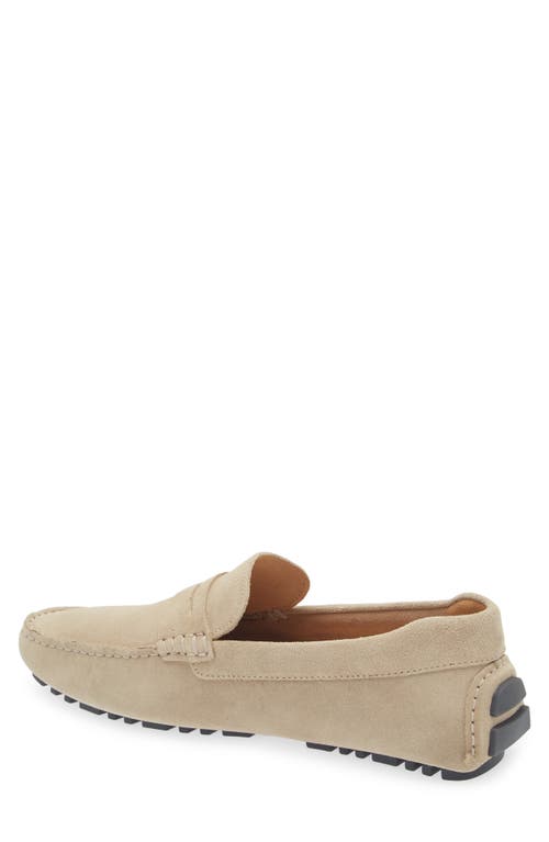 Nordstrom Driving Penny Loafer In Beige Sand