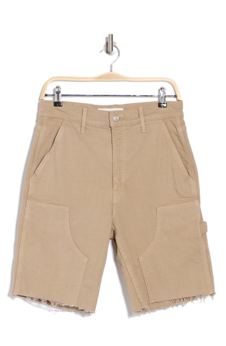 MOTHER The Bees Knees Frayed Shorts, Alternate, color,