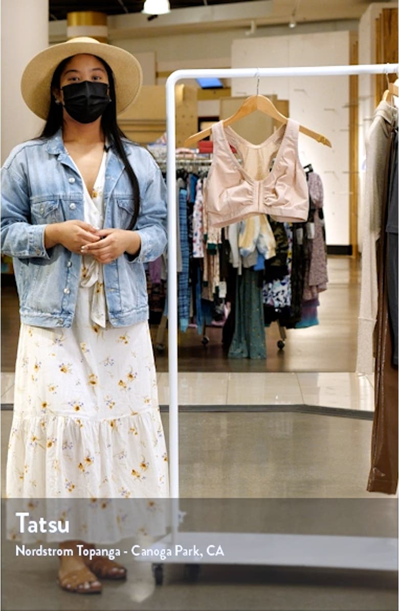 Front Close Cotton Blend T-Back Comfort Bra, sales video thumbnail