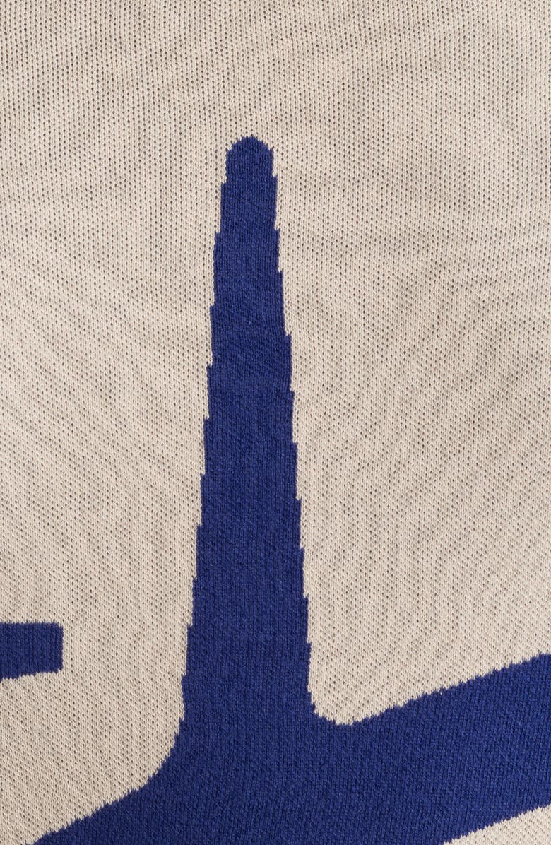 SANTO STUDIO Old English Collar Sweater, Alternate, color, Cream