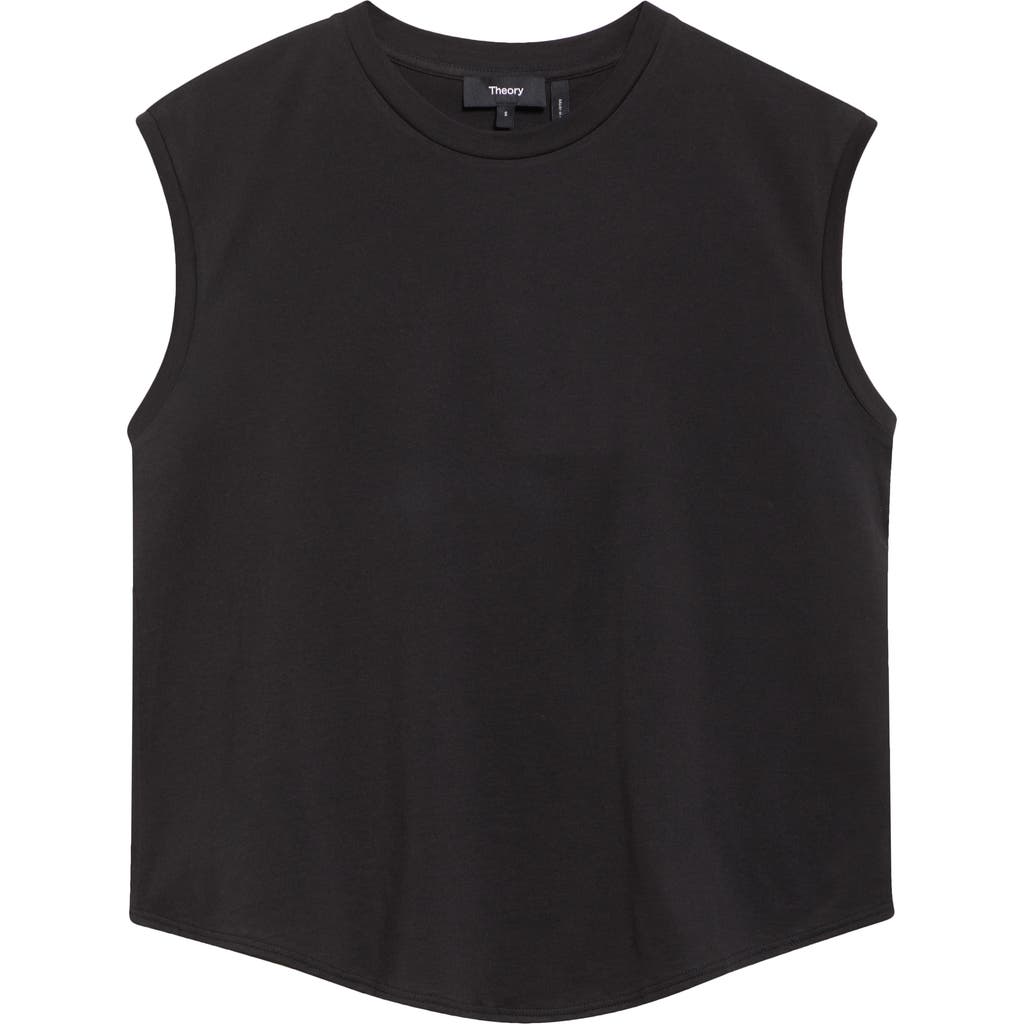 Theory Apex Organic Cotton Curved Hem Tank