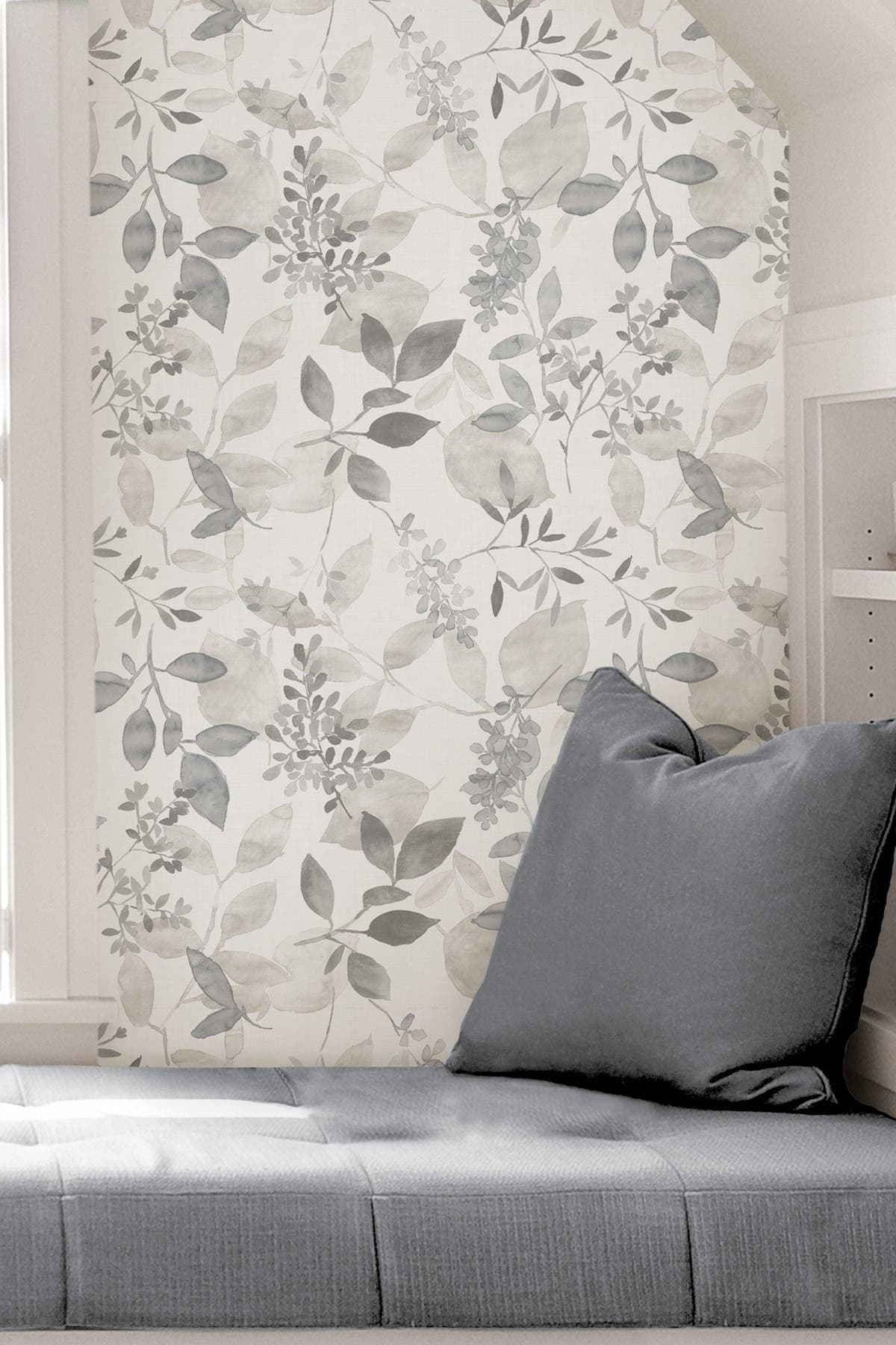 Wallpops Grey Breezy Peel & Stick Wallpaper
