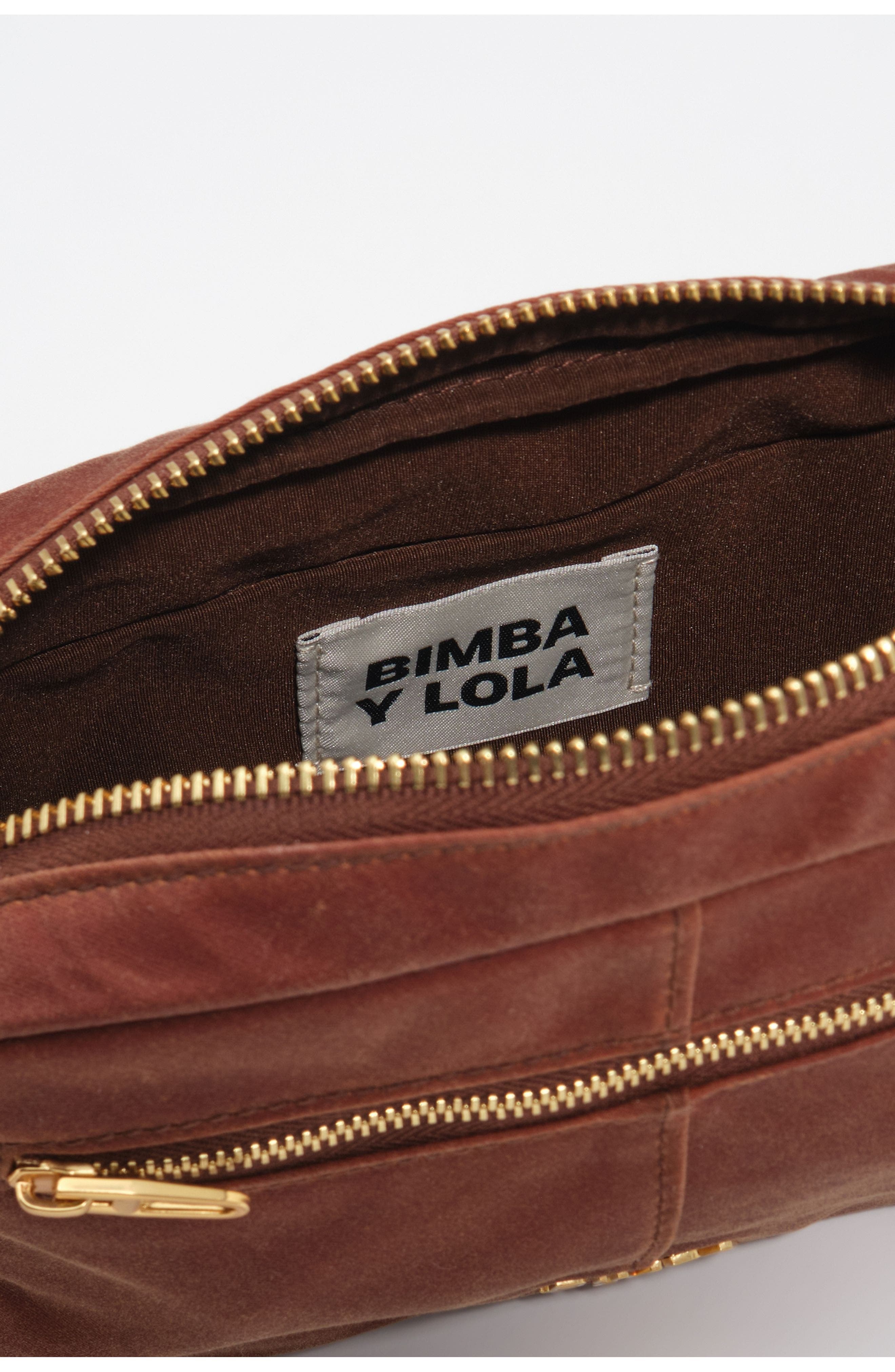 Small Coated Crossbody Bag, Alternate, color, RUST