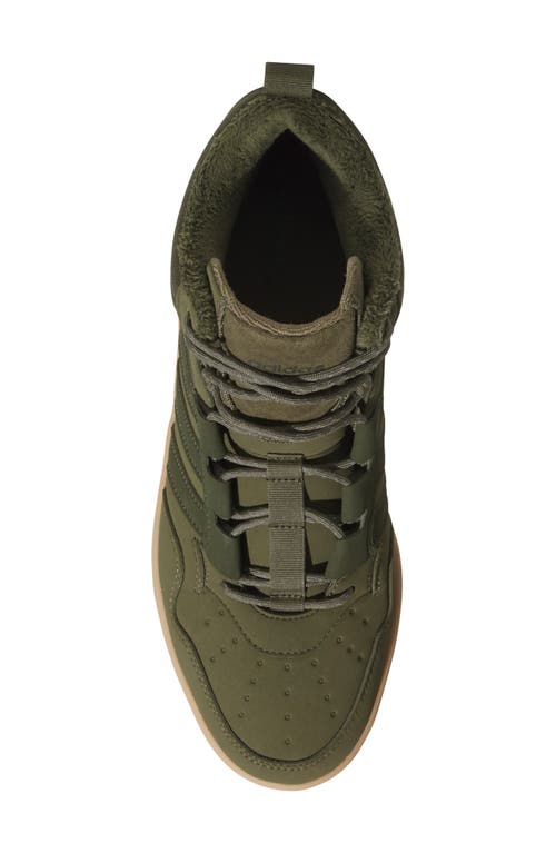 Adidas Originals Adidas Hoops 4.0 Winterized Basketball Sneaker In Green
