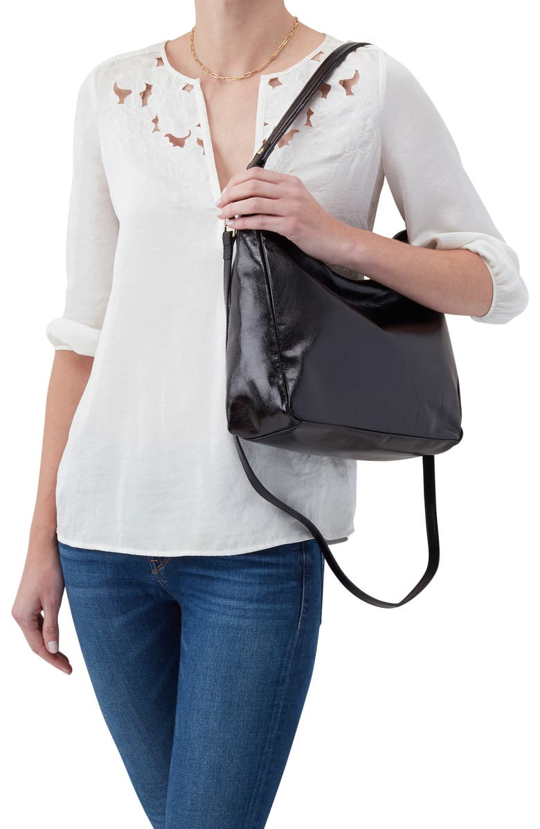 HOBO Delilah Leather Hobo, Alternate, color,