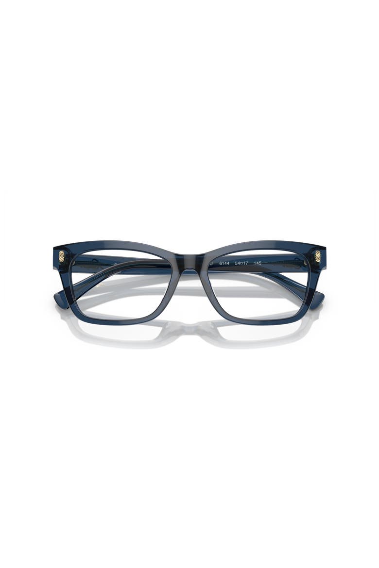 54mm Rectangle optical glasses, Alternate, color, Blue
