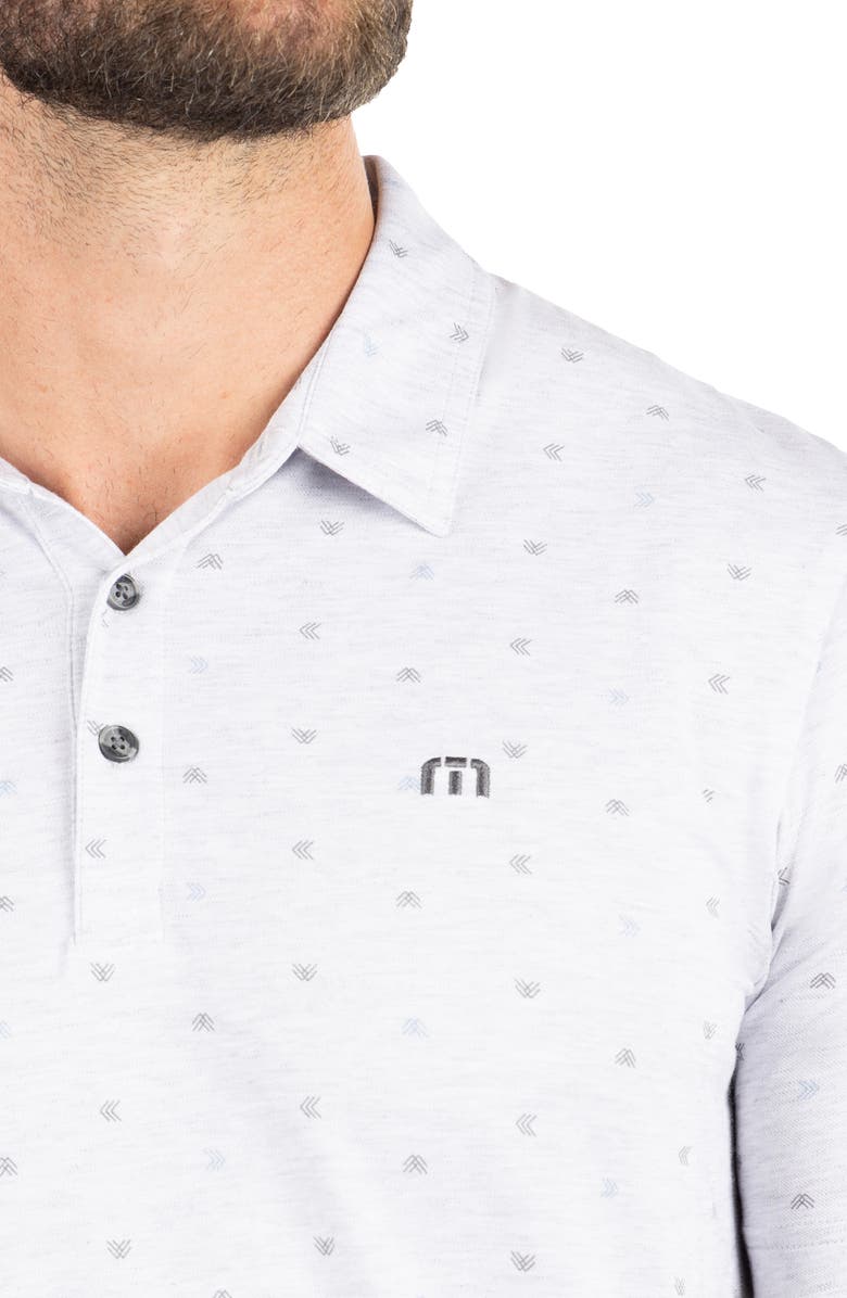 TravisMathew Hot Chili Polo, Alternate, color, Heather Light Grey