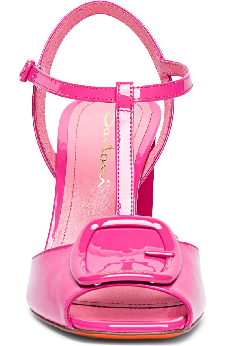 Santoni Walnuts T-Strap Sandal, Alternate, color,