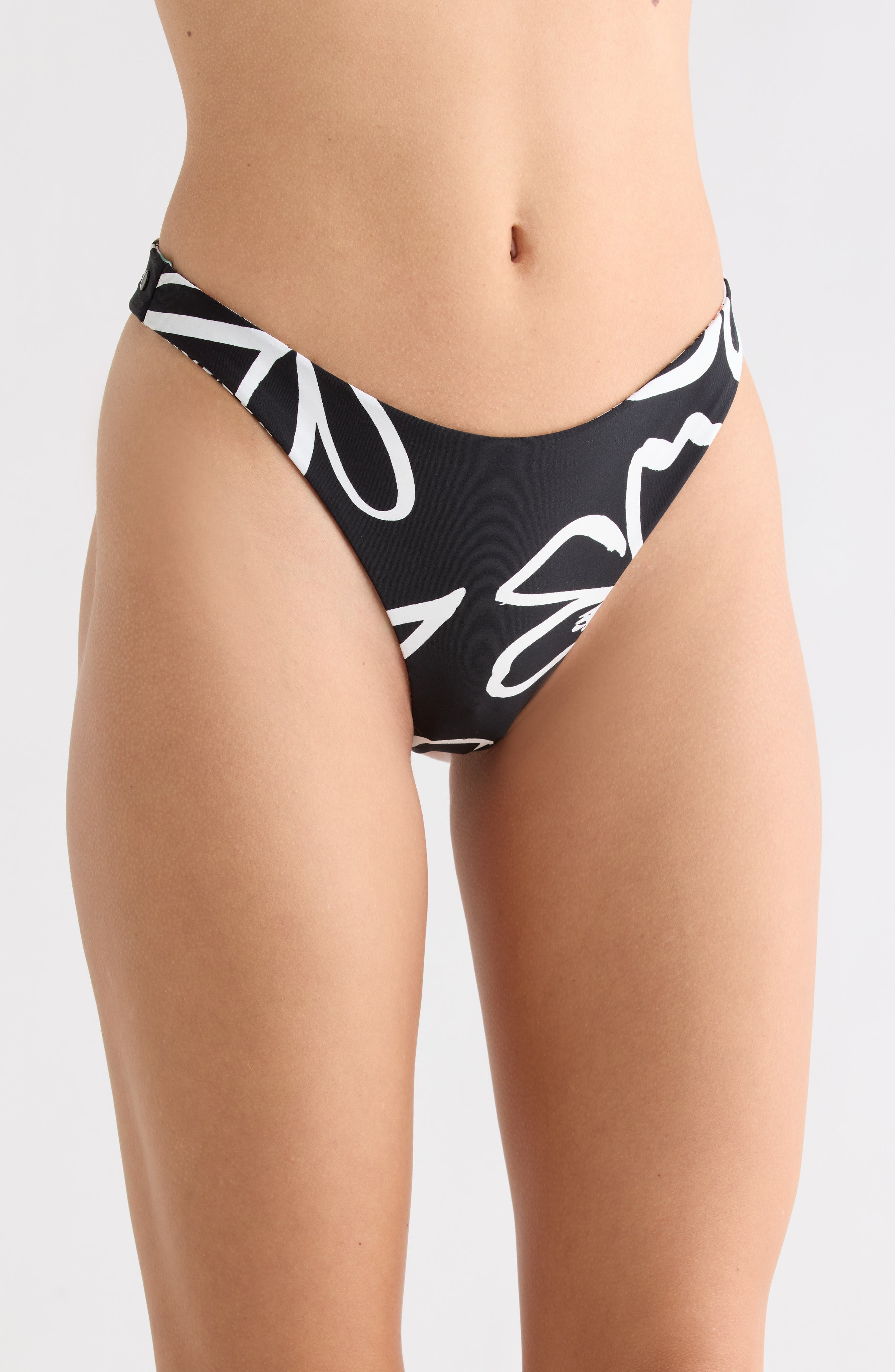 Volcom Sol Rebel Reversible Cheeky Bikini Bottoms