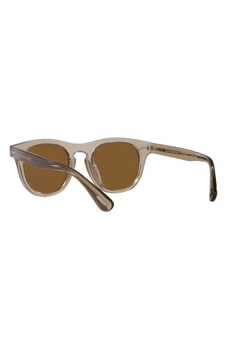 Oliver Peoples Rorke 49mm Mirrored Phantos Sunglasses, Alternate, color, 