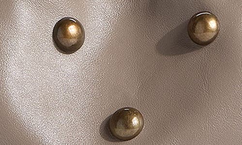 Altuzarra Drawstring Studded Leather Clutch In Neutral