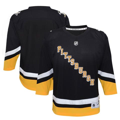 Youth Black Pittsburgh Penguins 2021/22 Alternate Replica Jersey