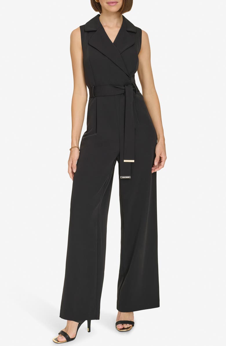 Tommy Hilfiger Salon Stretch Jumpsuit, Main, color,