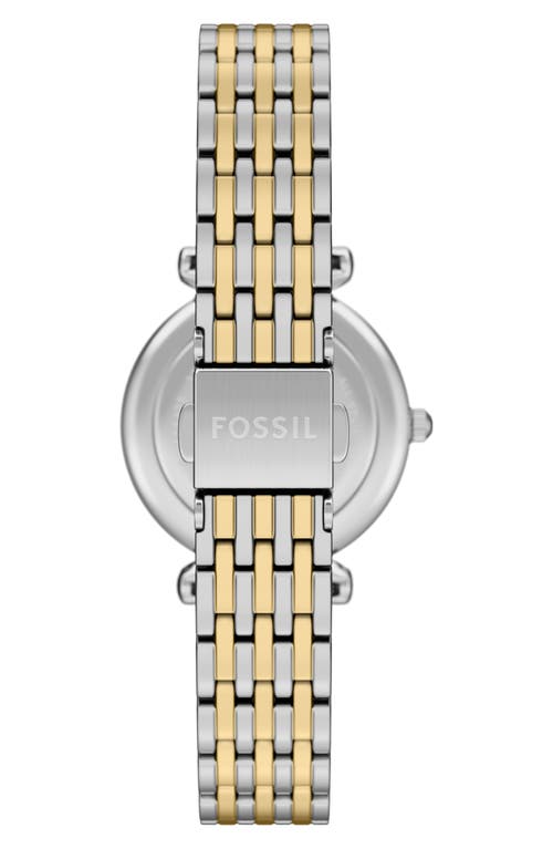 Fossil Carlie Watch, 28mm In Green