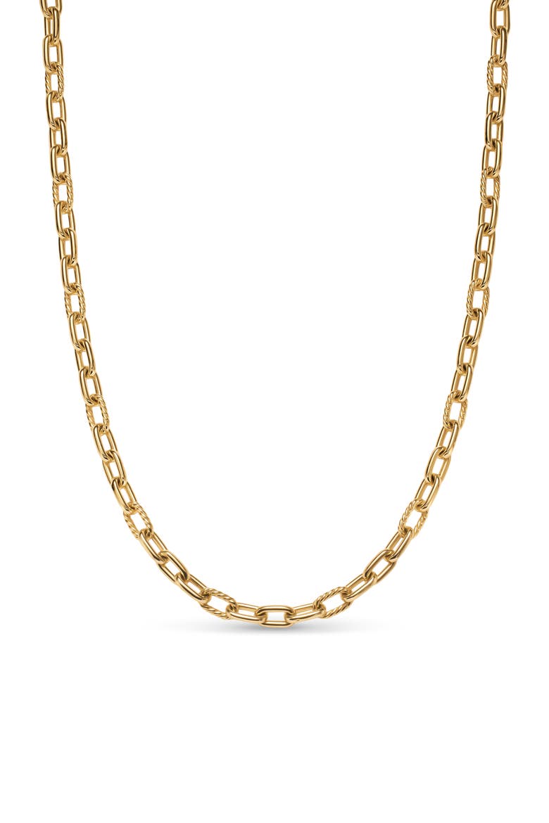 Smooth Madison Chain Necklace, Main, color, GOLD