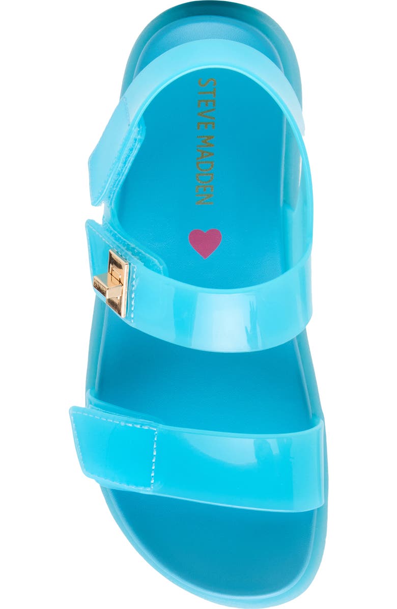 Steve Madden Kids' JMona Slingback Jelly Sandal, Alternate, color, Blue