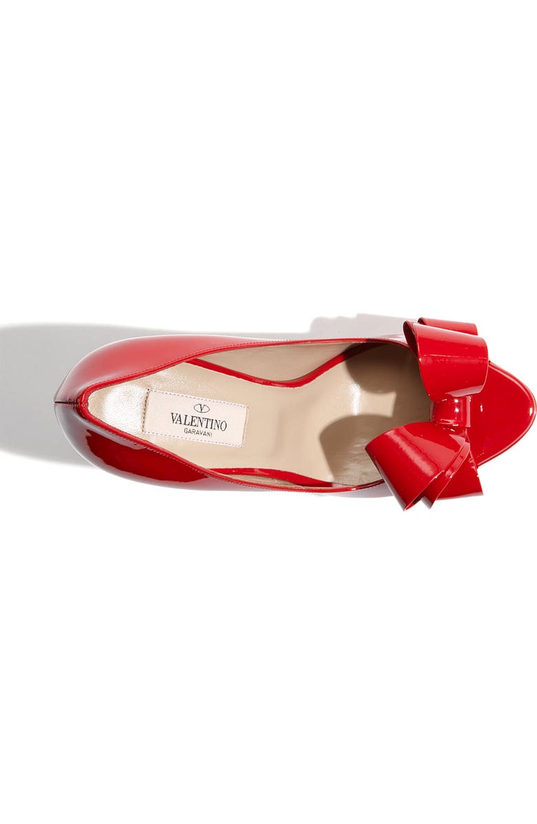 Valentino Garavani Couture Bow Platform Pump, Alternate, color,