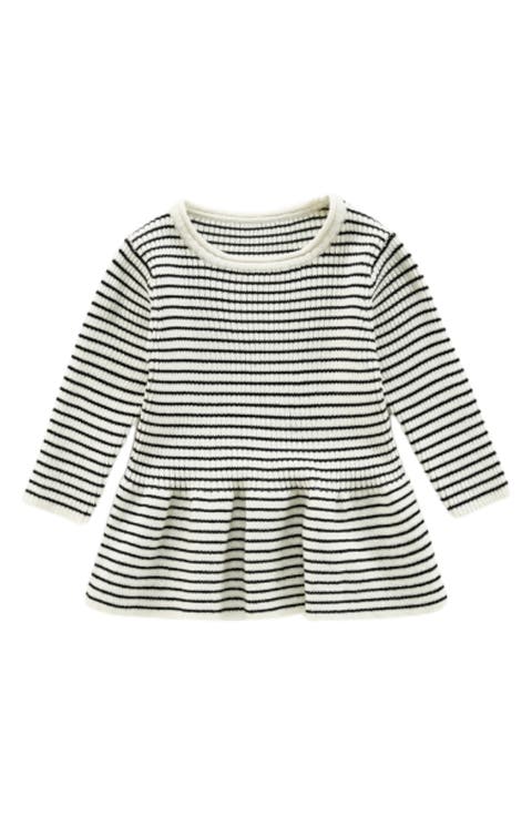 Rylee Stripe Cotton Dress (Baby)