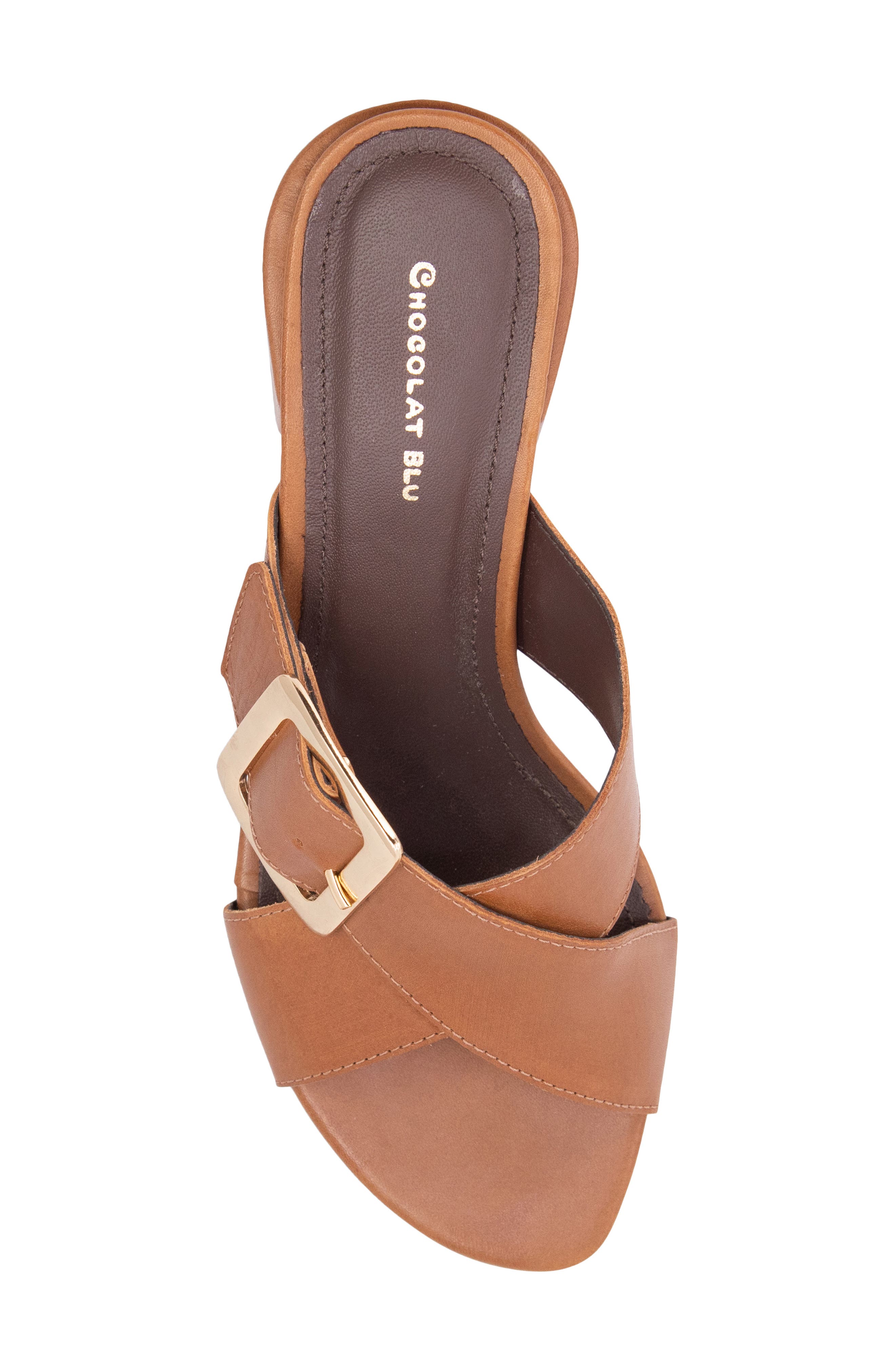 Eiko Block Heel Sandal, Alternate, color, WHISKEY LEATHER