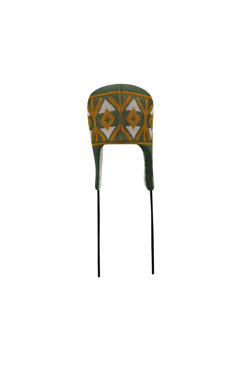 New Era Men's New Era Green Portland Timbers Logo Trapper Knit Hat, Alternate, color,