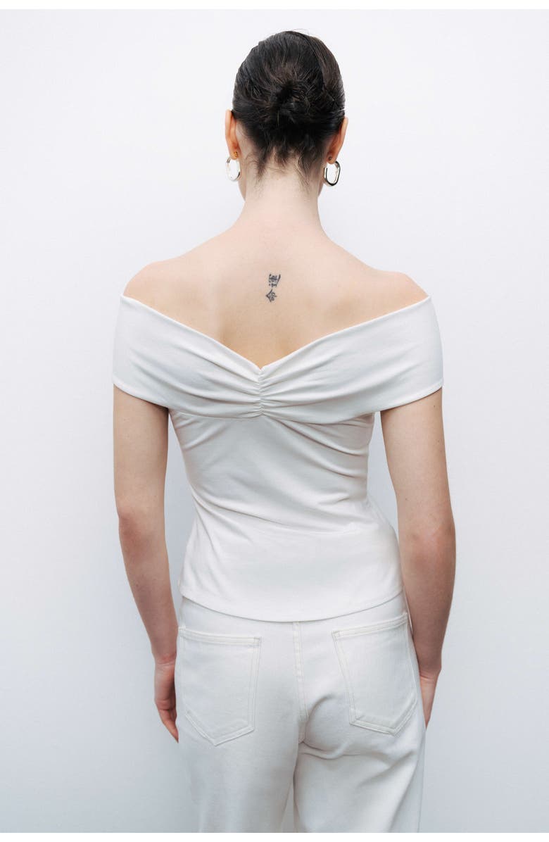 Nocturne Twist Detail Blouse, Alternate, color, 