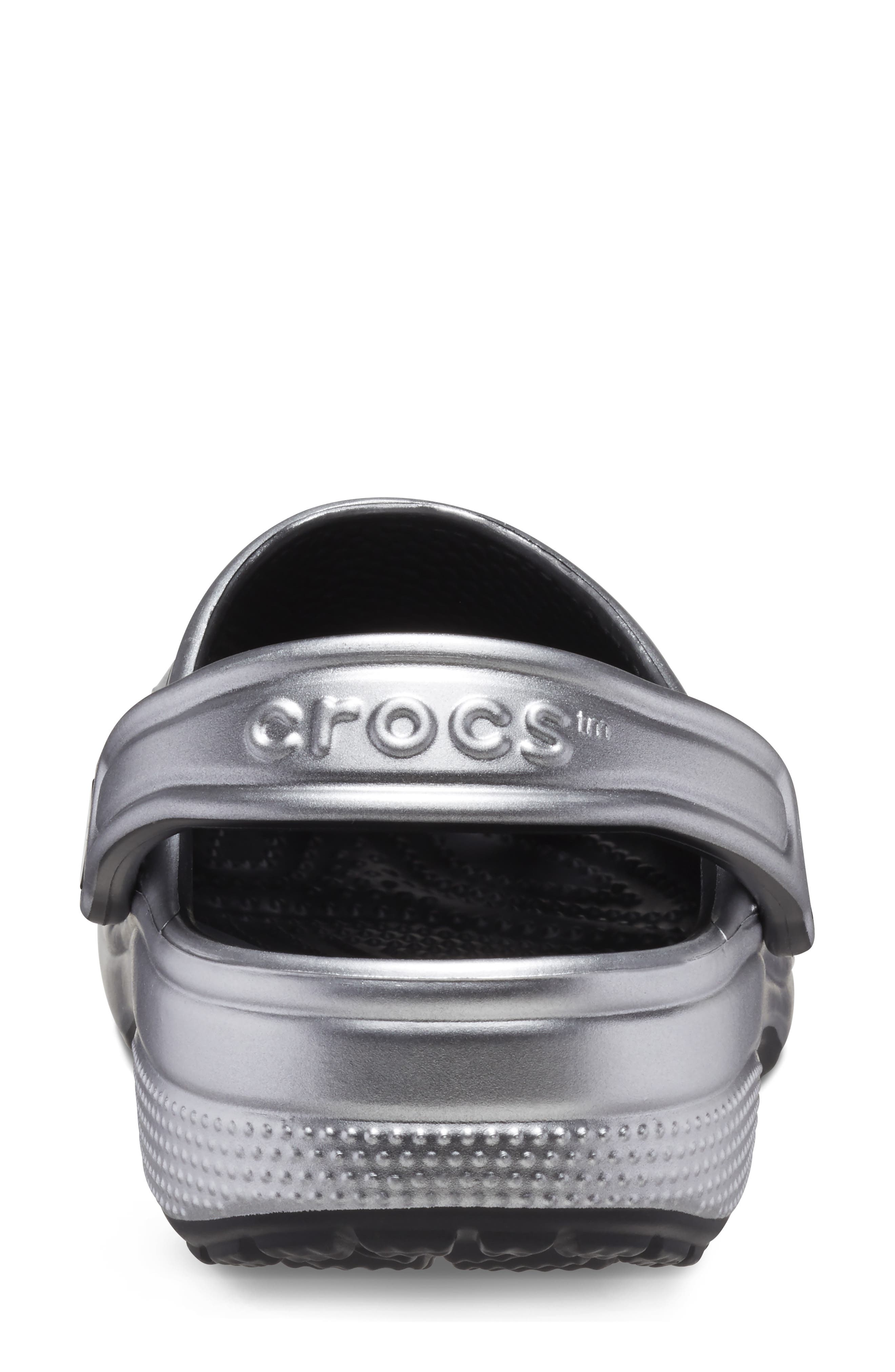 CROCS Metallic Classic Clog, Alternate, color, 