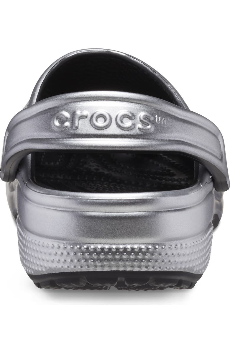 CROCS Metallic Classic Clog, Alternate, color,