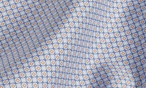 DAVID DONAHUE DAVID DONAHUE MICRO PRINT SHORT SLEEVE SHIRT