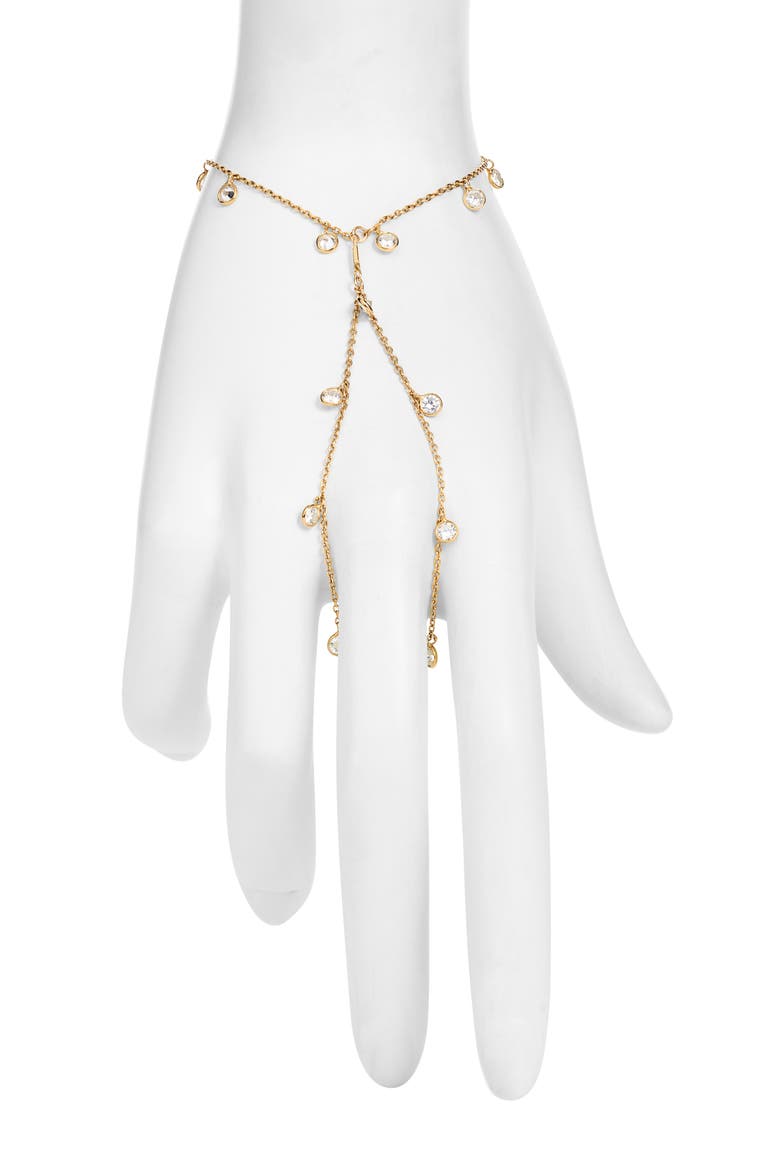 Brillo Pyrite Hand Chain, Main, color, GOLD