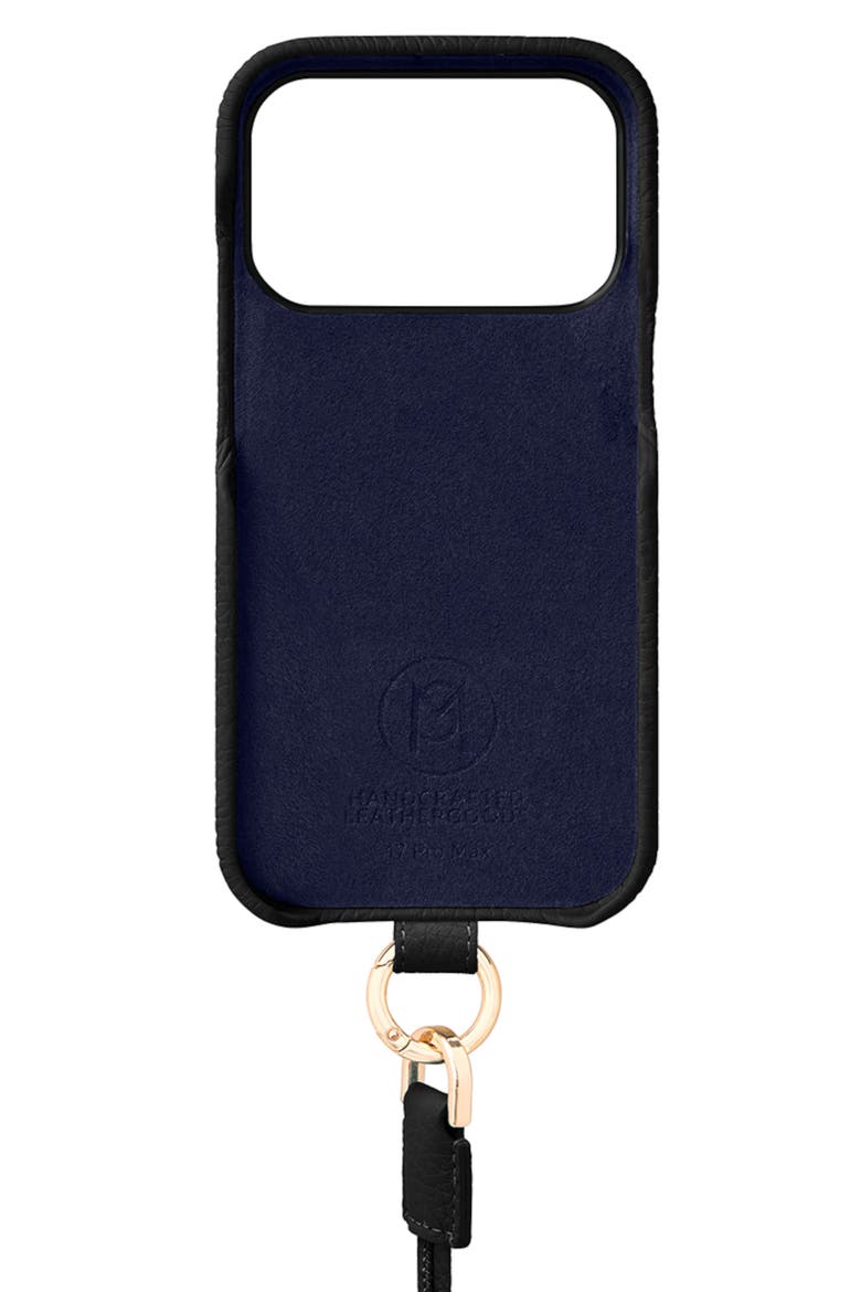 Sling Phone Case iPhone 17 Pro Max, Alternate, color, Black Caviar