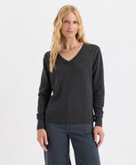 Pact Organic Cotton Essential V-Neck Sweater