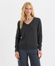 Pact Organic Cotton Essential V-Neck Sweater