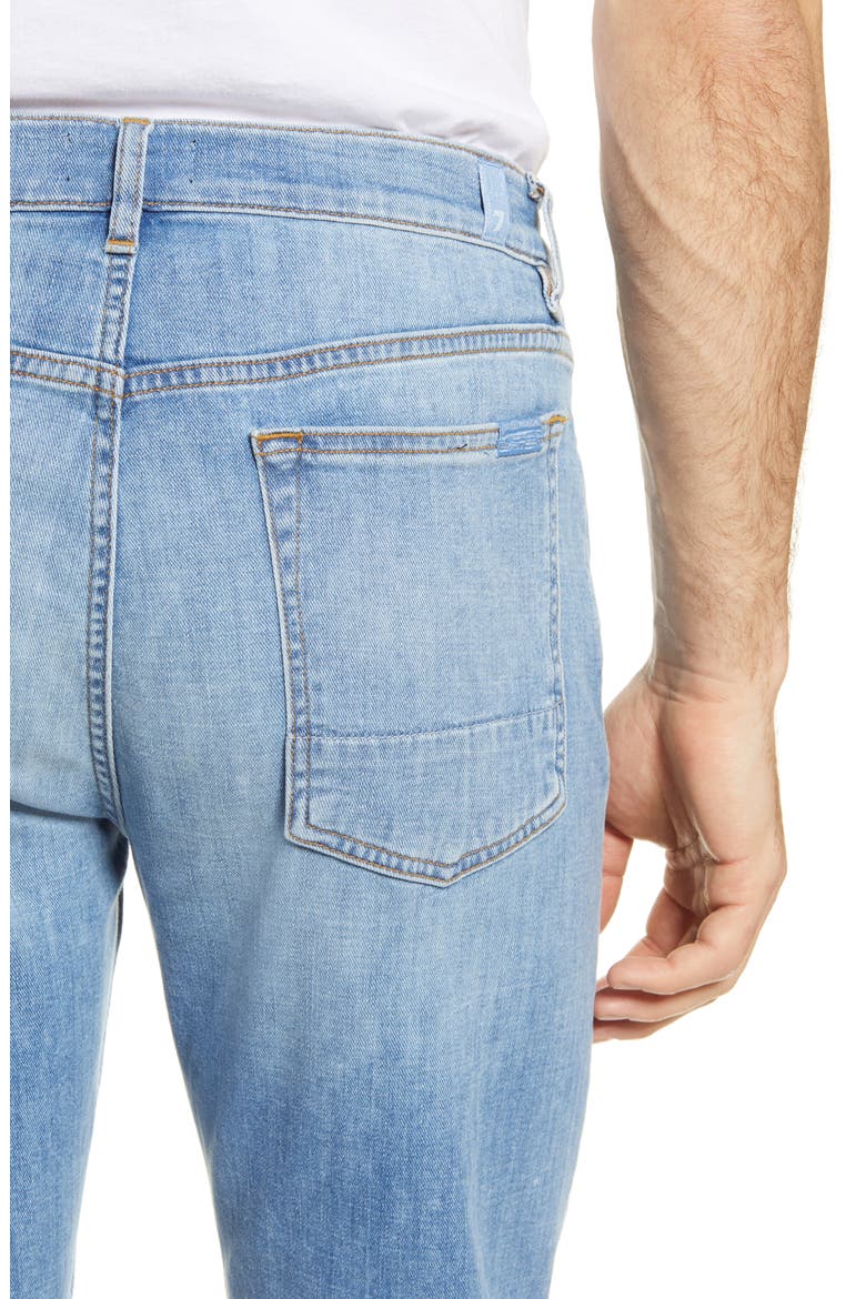 7 For All Mankind® Adrien Slim Tapered Leg Jeans, Alternate, color, MADISON