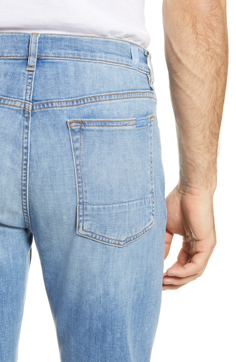 7 For All Mankind <sup>®</sup> Adrien Slim Tapered Leg Jeans, Alternate, color, 