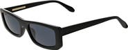 BCBGeneration 54mm Slim Flat Top Sunglasses