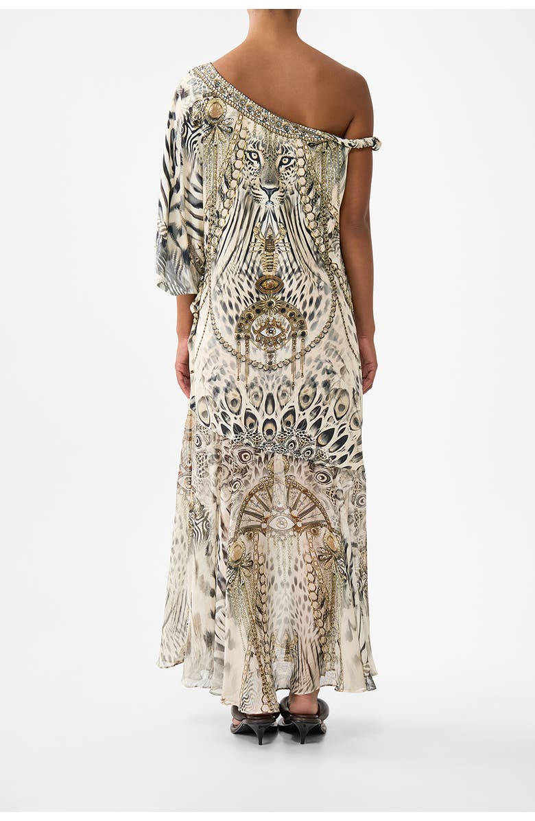 Camilla Twisted One Shoulder Dress, Alternate, color, Lady Lionheart