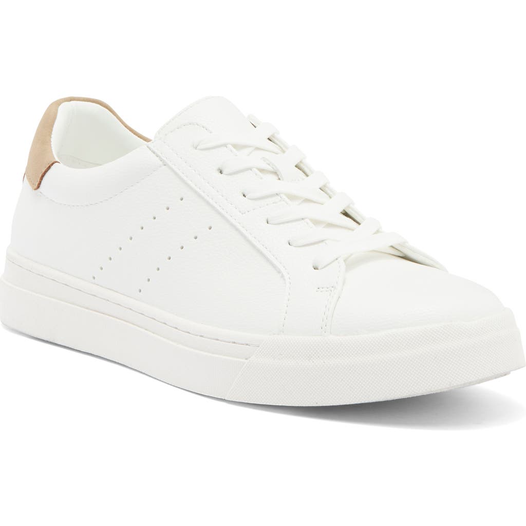 Nordstrom Rack Adam Perforated Sneaker In White- Beige