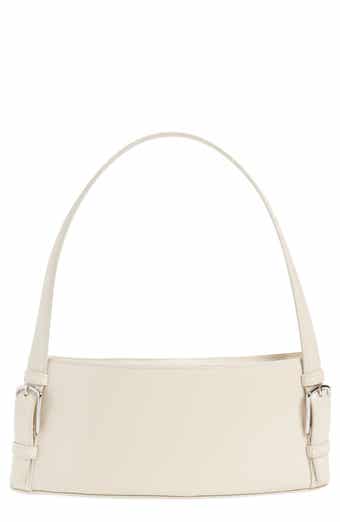 Ergonomic Leather East/West Shoulder Bag