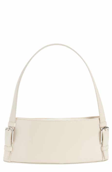 Ergonomic Leather East/West Shoulder Bag